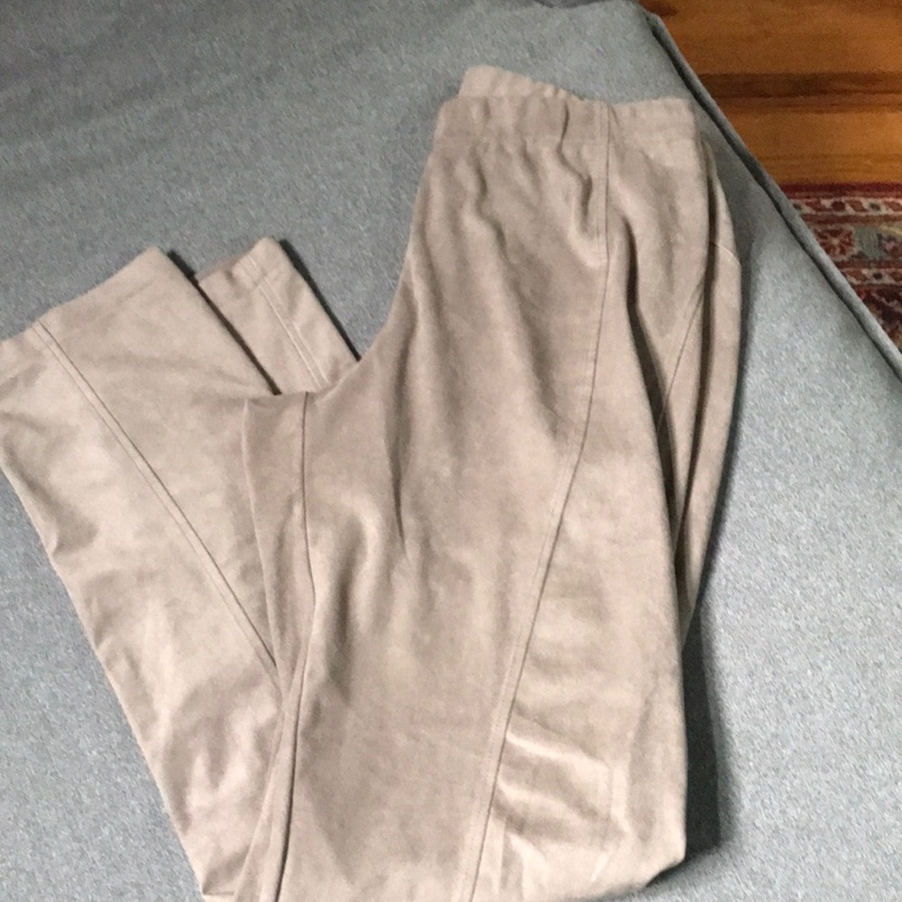 Faux Suede pants